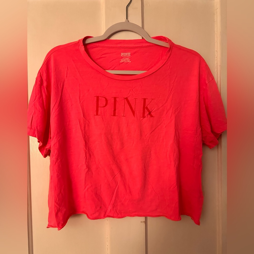 PINK Victoria Secret crop